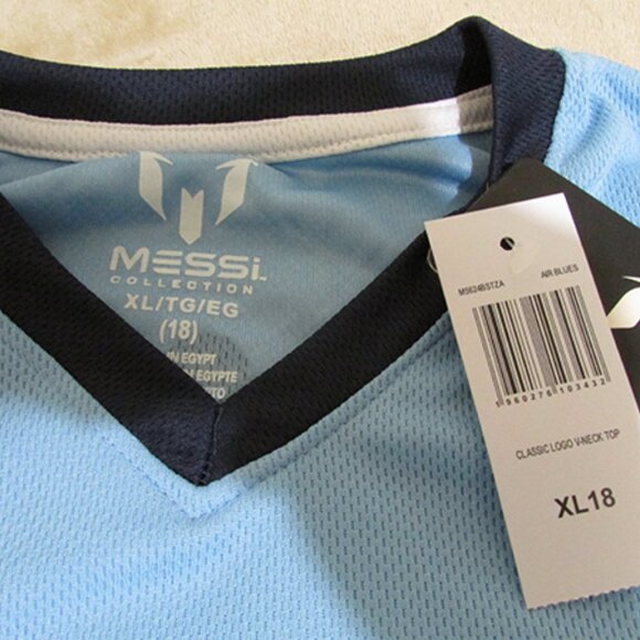 MESSI Soccer Style Boy's Jersey Size 18 XL  (B) - Picture 3 of 5
